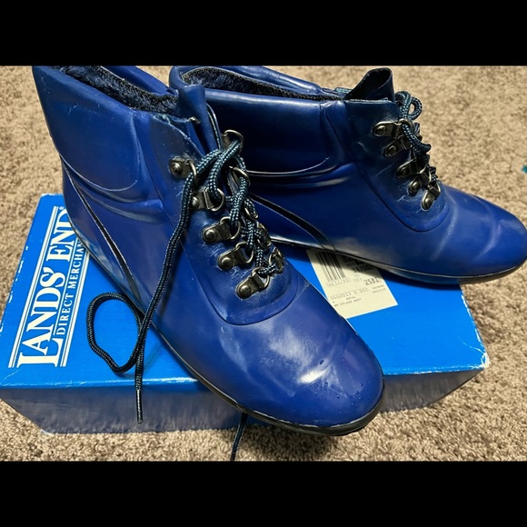 Lands' End Shoes Vintage Lands End Lined Splash Boots Fits Like 95